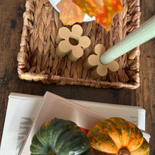 Load image into Gallery viewer, Hazelnut Autumn Candle Stick Holder: Taper or Pillar Candle Holder