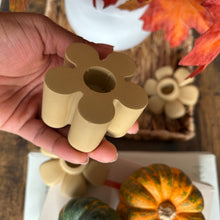 Load image into Gallery viewer, Hazelnut Autumn Candle Stick Holder: Taper or Pillar Candle Holder