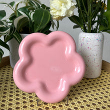 Load image into Gallery viewer, Pink Floral Decorative Jewellery Tray
